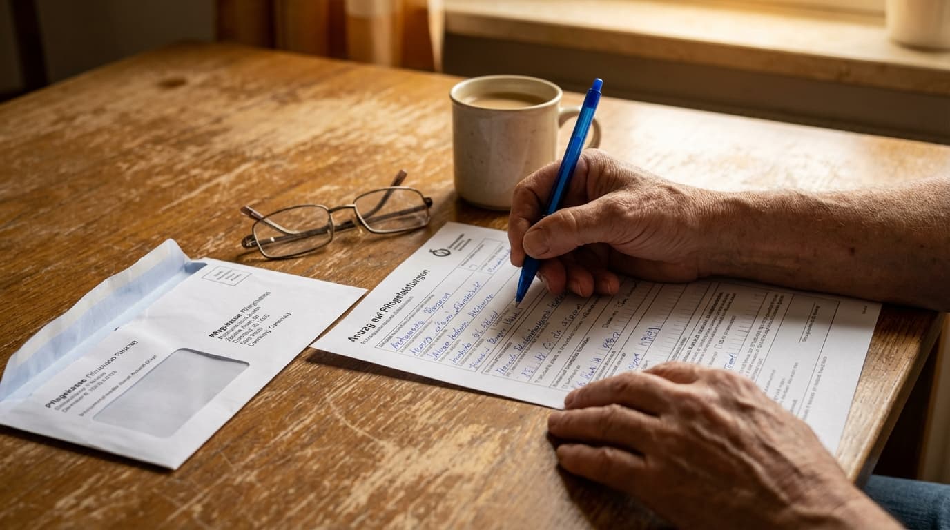 Antrag bei der Pflegekasse — Schritt für Schritt zum Zuschuss